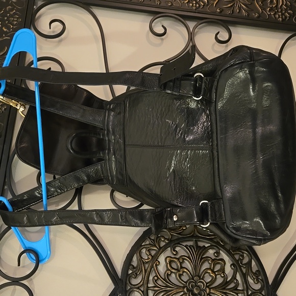 Gorgeous Dark Brown Drawstring Perlina Backpack - Picture 10 of 12